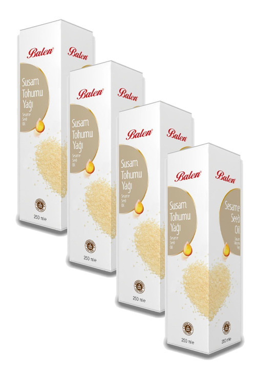 Susam Tohumu Yağı Soğuk Pres 250 Ml 4 Adet