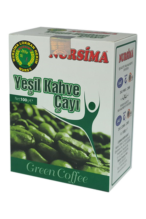 Yeşil Kahve Çayı 40 'Lı Süzen Poşet