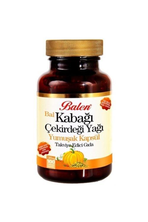Balen Kabak Bal Kabağı Çekirdeği Yağı 100 Kapsül X 1380 Mg