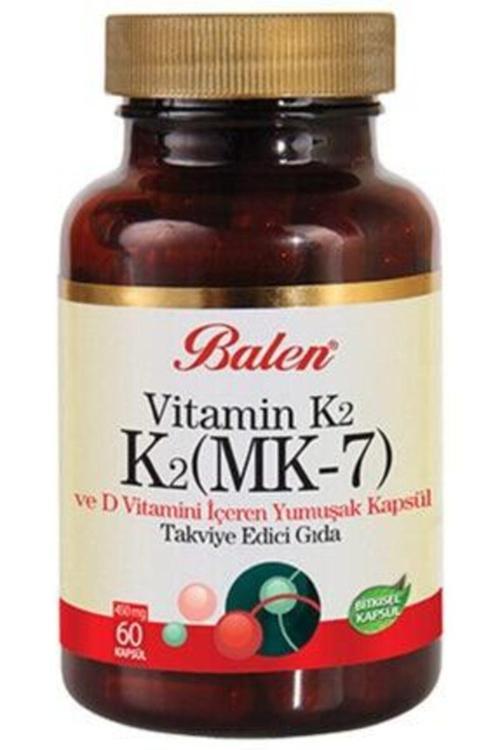 Vitamin K2 (Mk-7) D Vitamini 450 Mg X 60 Kapsül