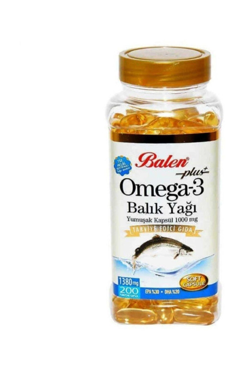 Omega 3 Balık Yağı 1380Mg 200 Kapsül Tse
