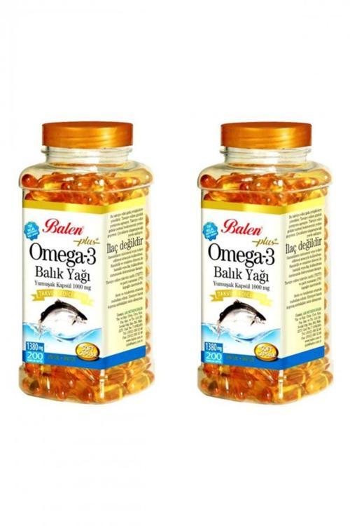 Omega 3 Balık Yağı 200 1380 Mg 2 Adet