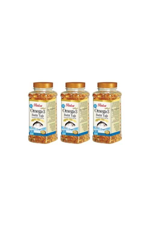 Omega 3 Balık Yağı 200 Yumuşak Kapsül 1000 Mg X 3 Adet