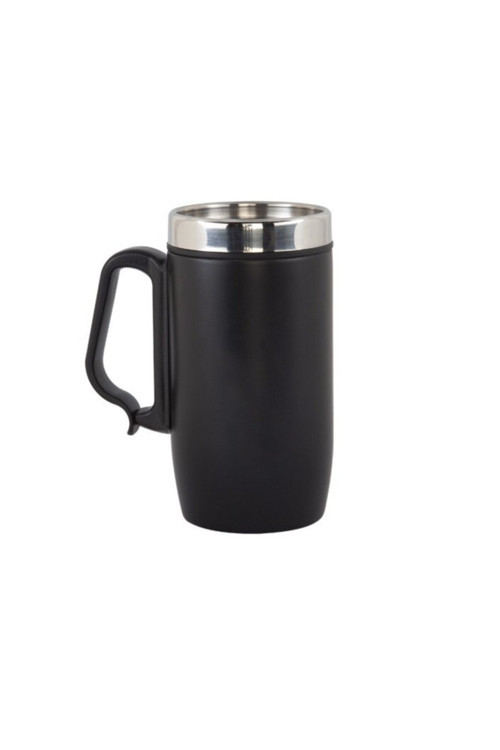 Tutma Saplı Kaliteli Çift Katman Paslanmaz Çelik 240 Ml Kupa Termos Bardak Mug Araç Kahve Çay