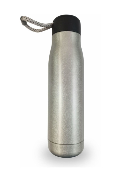 Çift Katman Paslanmaz Çelik 600 Ml Termos 25.7 Cm X 6.8 Cm