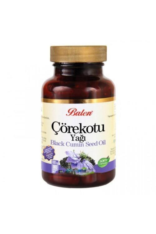 Çörekotu Yağı 80 Kapsül Soğuk Press 1380 Mg