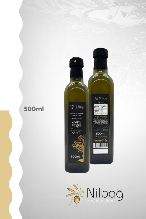 Ayvalık Naturel Sızma Zeytinyağı Marasca 500Ml Cam.