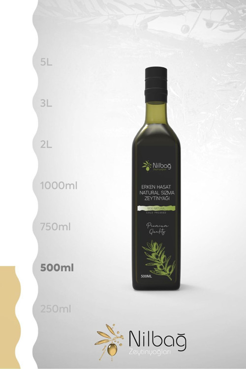 Ayvalık Erken Hasat Natural Sızma Zeytinyağı 500Ml