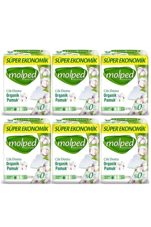Pure&Soft Hijyenik Ped Süper Ekonomik Normal 24 Lü 6 Adet