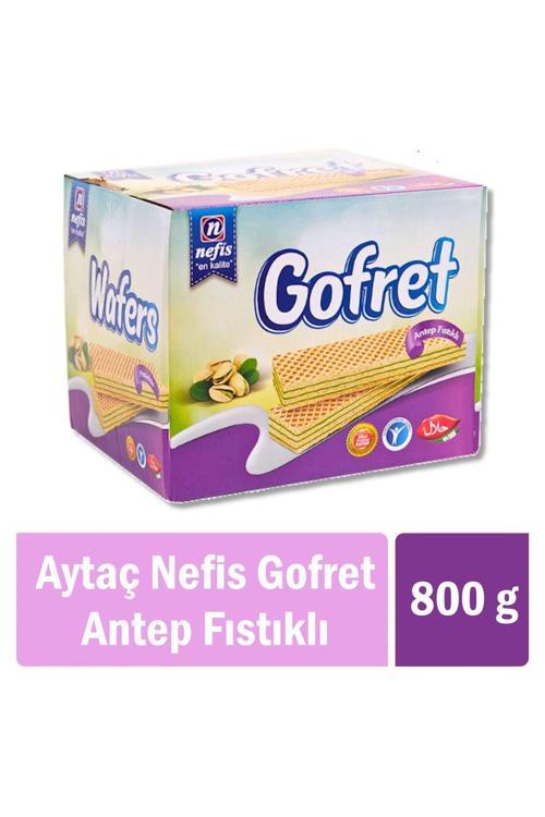 Nefis Gofret Antep Fıstıklı 800 Gr