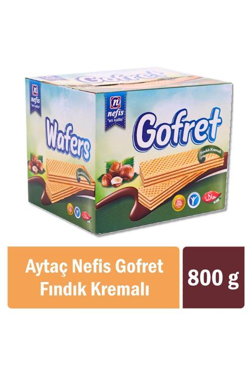 Nefis Gofret Fındık Kremalı 800 Gr