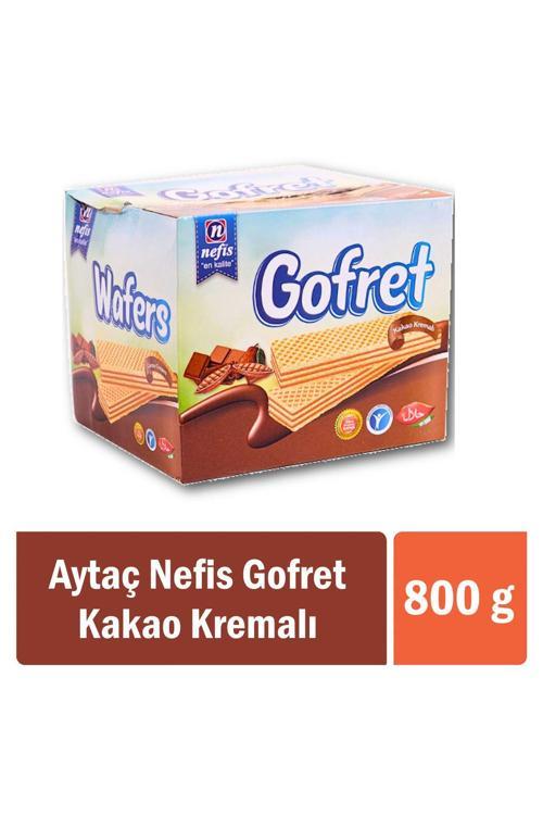 Nefis Gofret Kakao Kremalı 800 Gr