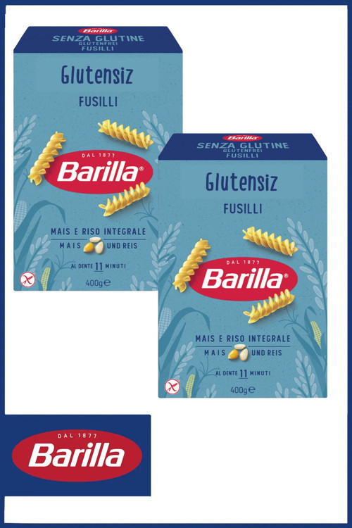 Glutensiz Burgu (Fusilli) Makarna 400 Gr X 2 Adet