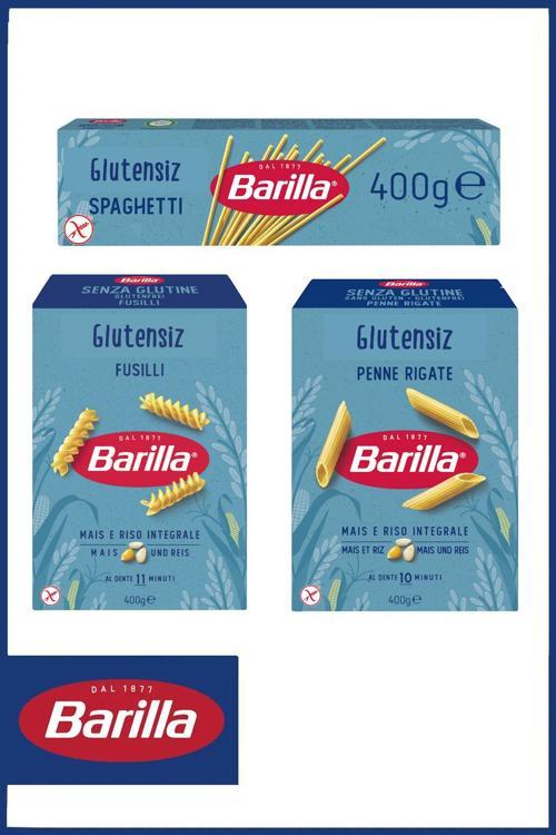 Glutensiz Makarna Sepeti 400 Gr X 3 Adet (Spagetti, Burgu, Kalem)