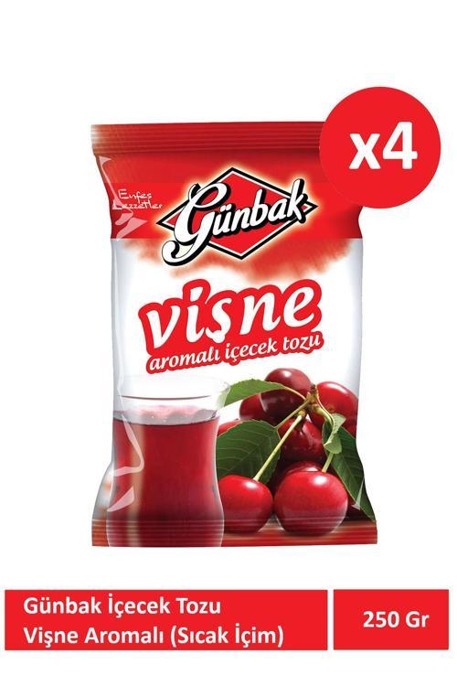 250Gr Vişne Aromali İçecek Toz X 4 Adet