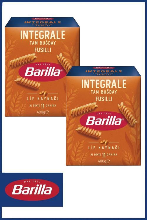 Tam Buğday Burgu Makarna (Integrale Fusilli) 400 Gr X 2 Adet