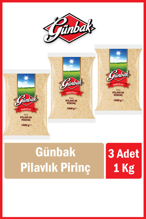 Pilavlık Pirinç 1 Kg X 3 Adet