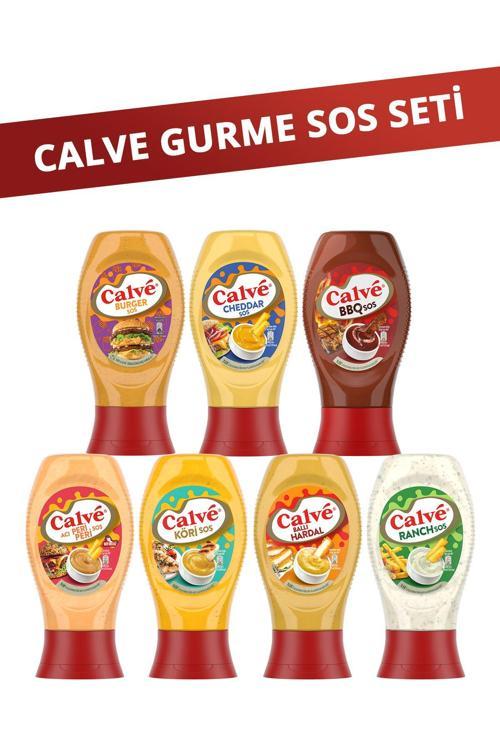 Sos Paketi Ranch Sos + Burger Sos + Cheddar + Ballı Hardal + Bbq + Peri Peri Sos + Köri Sos