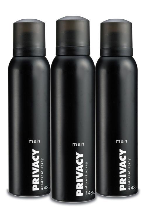 Men Erkek Deodorant 3X150Ml