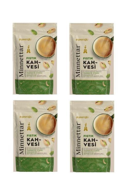 Minnettar Fıstıklı Türk Kahvesi 165 Gr-4'Lü-