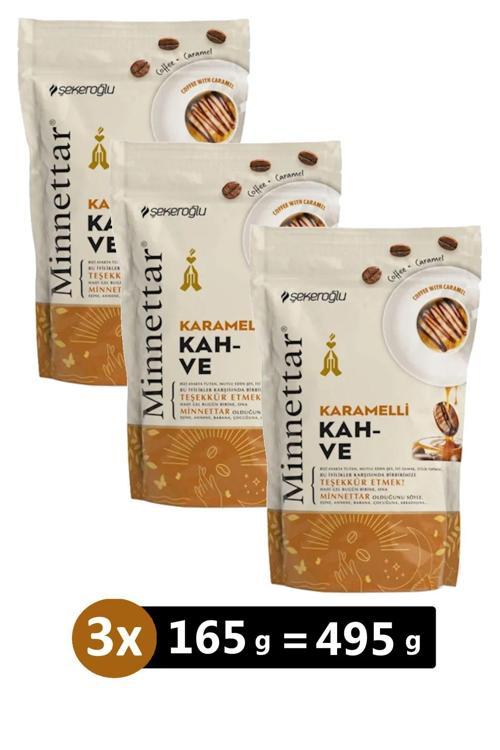 Minnettar Karamelli Kahve 165 Gr X 3 Adet