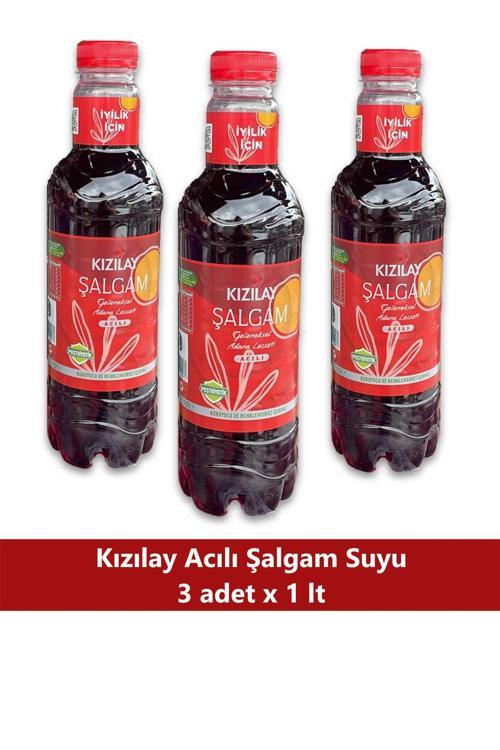 Acılı Şalgam Suyu 1 Lt Pet X 3 Adet