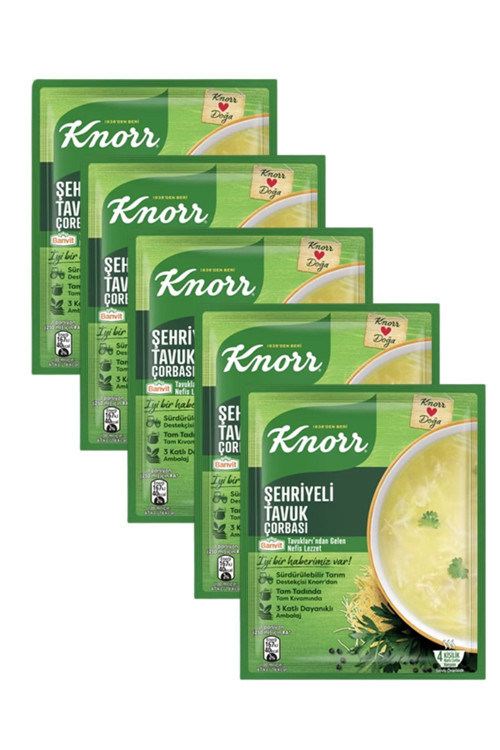 Şehriyeli Tavuk Çorba Grubu 5X72 Gr