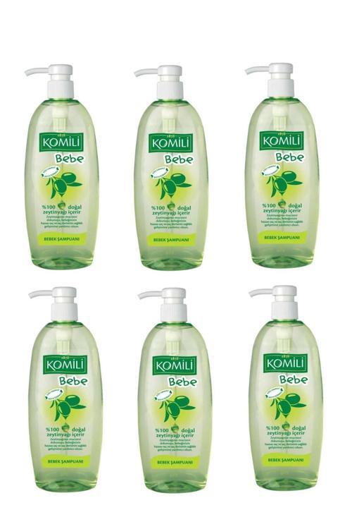 Bebe Şampuan 750 Ml. Doğal Zeytinyağlı (6'Lı)