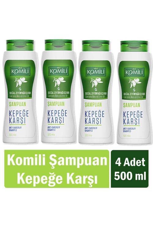 Kepekli Saçlar İçin Kepek Karşıtı Vegan Şampuan 500 Ml X 4 Adet
