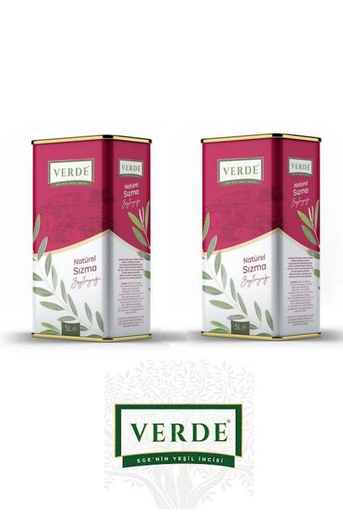 Naturel Sızma Teneke Zeytinyağı 5 Lt X 2 Adet