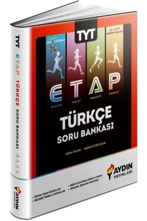 Aydın Yayınları Yks Tyt Türkçe Etap Soru Bankası Video Çözümlü 