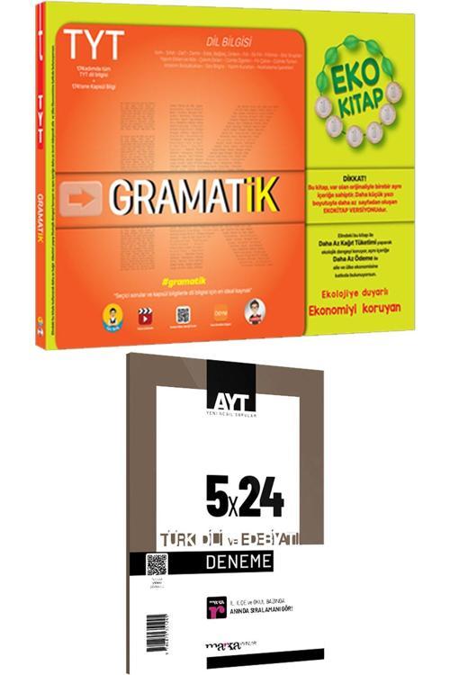 Tonguç Akademi Tyt Gramatik Eko - Marka Ayt Türk Dili Ve Edebiyatı 5X24 Deneme