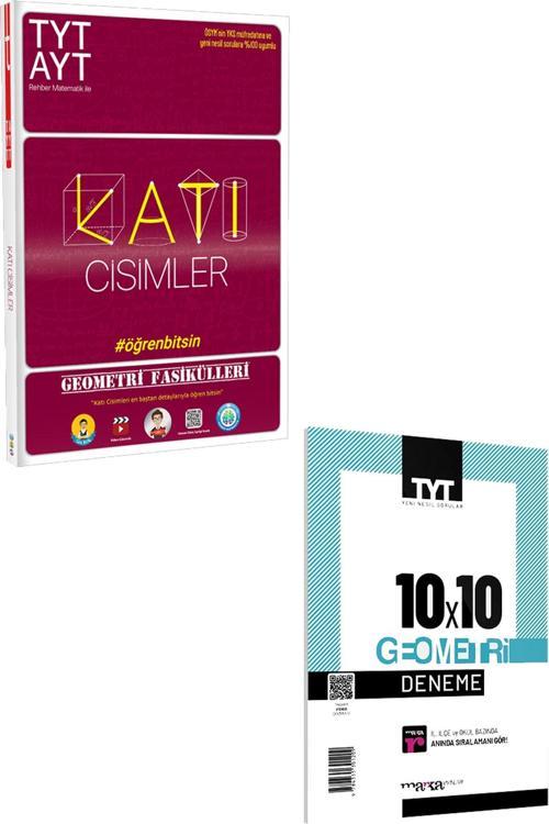 Tonguç Akademi Ayt Geometri Fasikülleri Katı Cisimler - Marka Tyt Geometri 10X10 Deneme