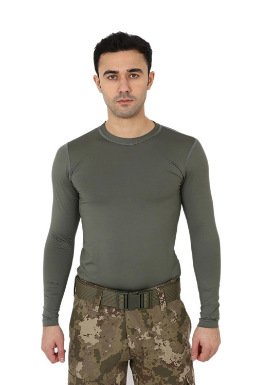 Uzun Kol Microfiber T-Shirt L