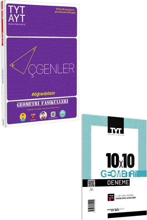 Tonguç Akademi Ayt Geometri Fasikülleri Üçgenler - Marka Tyt Geometri 10X10 Deneme