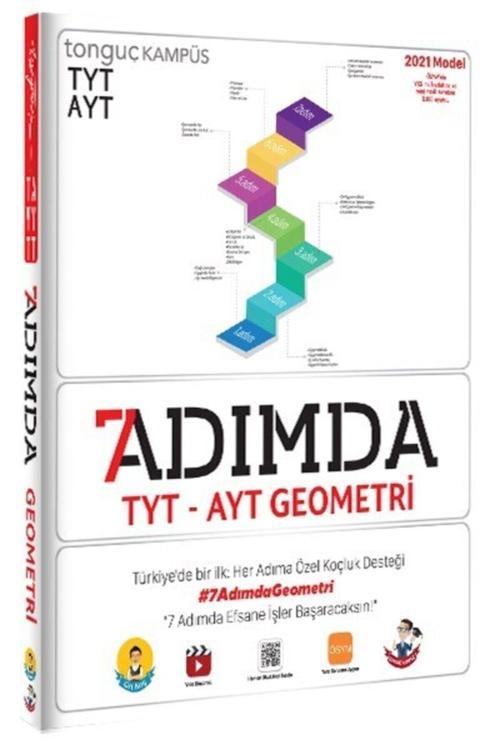 Tonguç Akademi 7 Adımda Tyt Ayt Geometri Soru Bankası