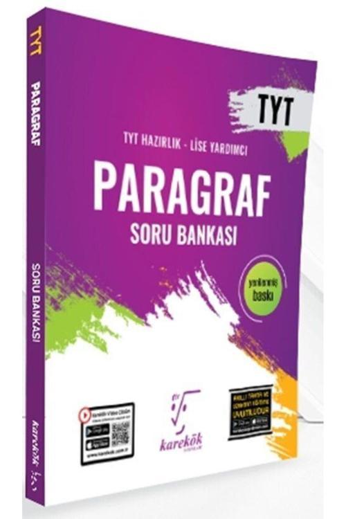 Karekök Yayınları Yks Tyt Paragraf Soru Bankası