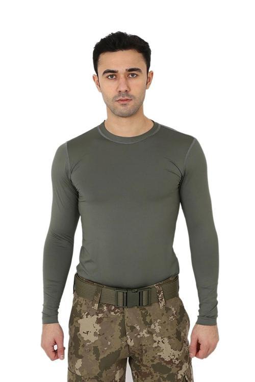 Uzun Kol Microfiber T-Shirt M