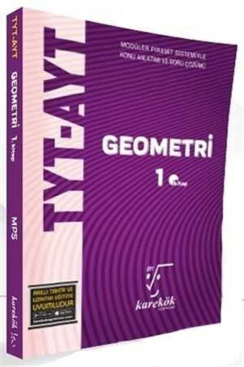 Karekök Yayınları Karekök Tyt-Ayt Geometri Konu Anlatımlı Soru Bankası 1.Kitap