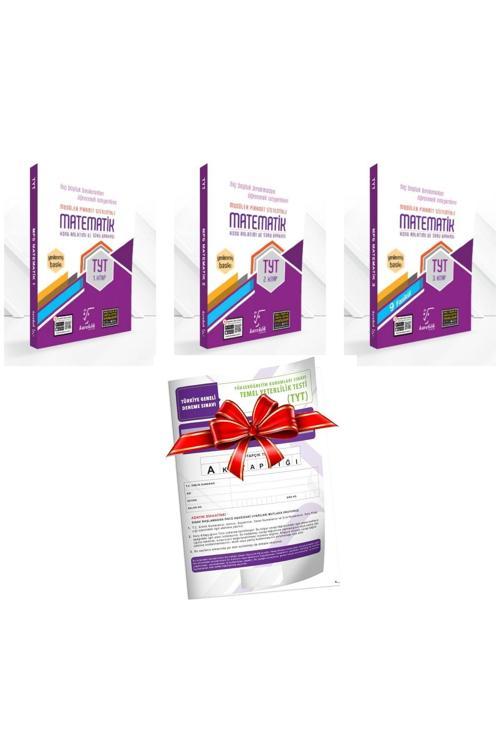 Karekök Yayınları Karekök Tyt Matematik Mps 1-2-3. Kitap (Modüler Piramit Sistemi) + Tyt Deneme..!