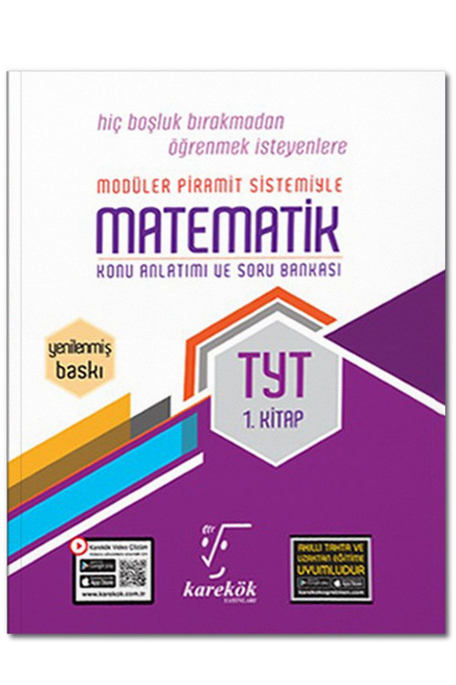 Karekök Yayınları Tyt Matematik 1.Kitap Mps Modüler Piramit Sistemi 2023