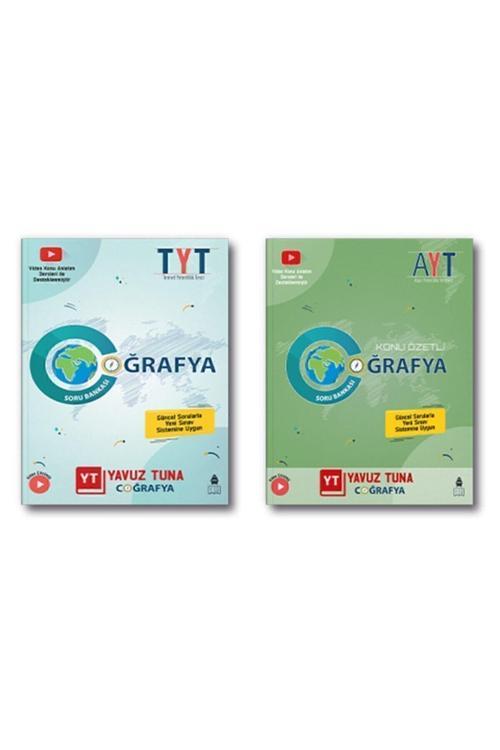 Tonguç Yayınları Yavuz Tuna Tyt Ayt Coğrafya Konu Özetli Soru Bankası Seti 2 Kitap