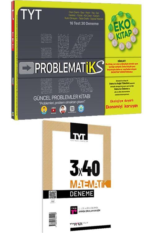 Tonguç Yayınları Tyt Problematiks Eko - Marka 2023 Tyt 3X40 Matematik Deneme