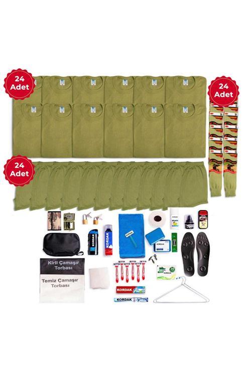 24’Lü Tavsiye Asker Seti - Bedelli Askerlik Seti - Asker Paketi XL
