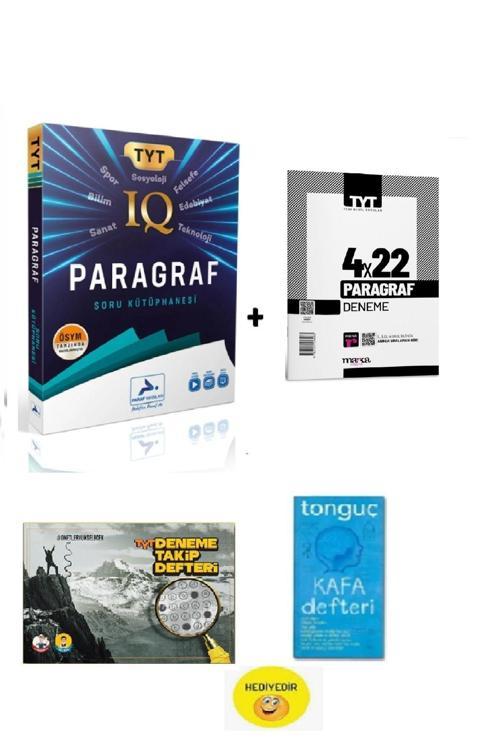 Paraf Yayınları Tyt Iq Paragraf Soru Kütüphanesi + Paragraf Denemesi (Hediyeli)
