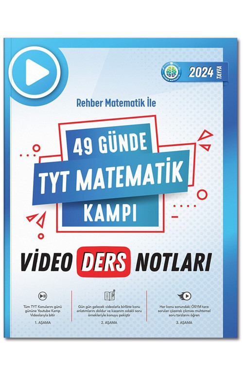 Rehber Matematik Yayınları 49 Günde Tyt Matematik Video Ders Notları