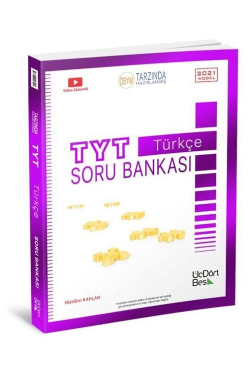 Üç Dört Beş Yayıncılık Tyt Türkçe Soru Bankası | Müslüm Kaplan | Üç Dört Beş Yayıncılık
