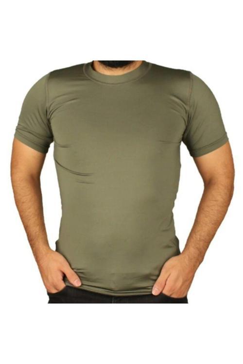 Haki Microfiber Askeri Combat Mikro Tişört XL