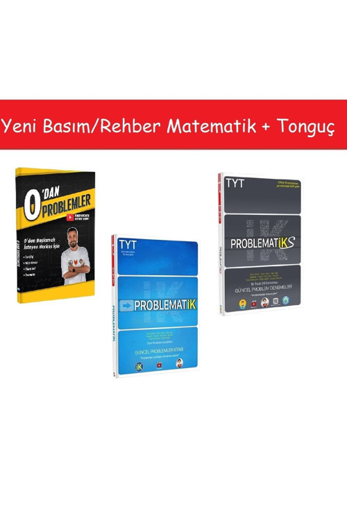 Rehber Matematik Yayınları 0'Dan Problemler & Tyt Problematik & Tyt Problematiks
