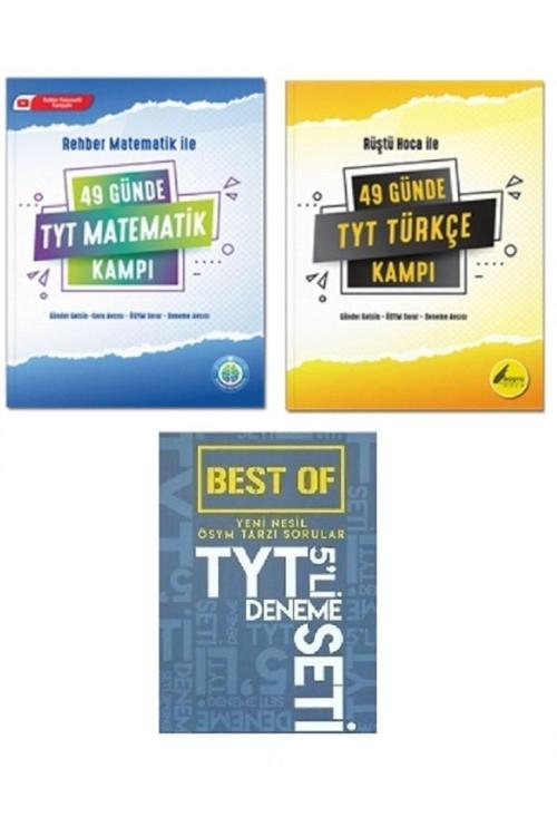 Rehber Matematik Yayınları 49 Günde Tyt Matematik Kampı Ve Rüştü Hoca İle 49 Günde Tyt Türkçe Kampı (2023-2024 Güncellenmiş)